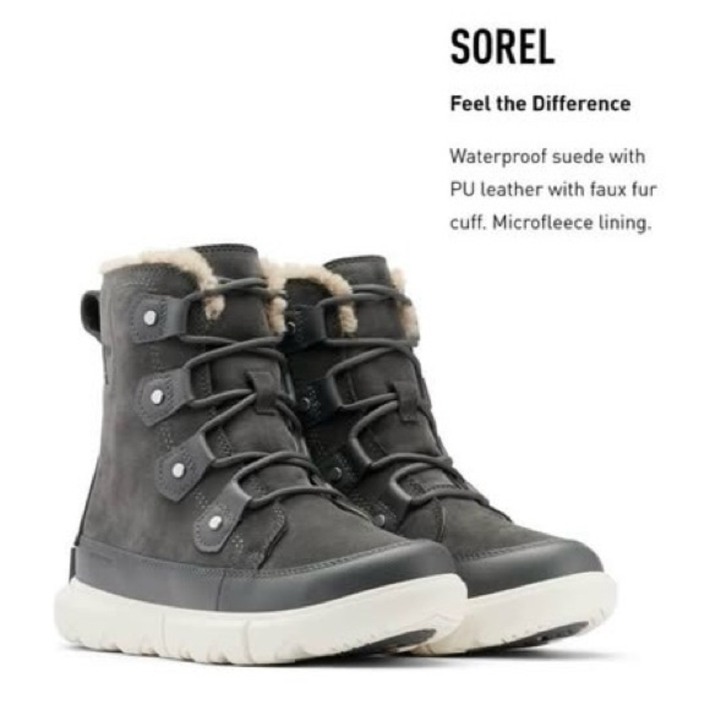 Sorel Explorer II Joan Faux Fur WP